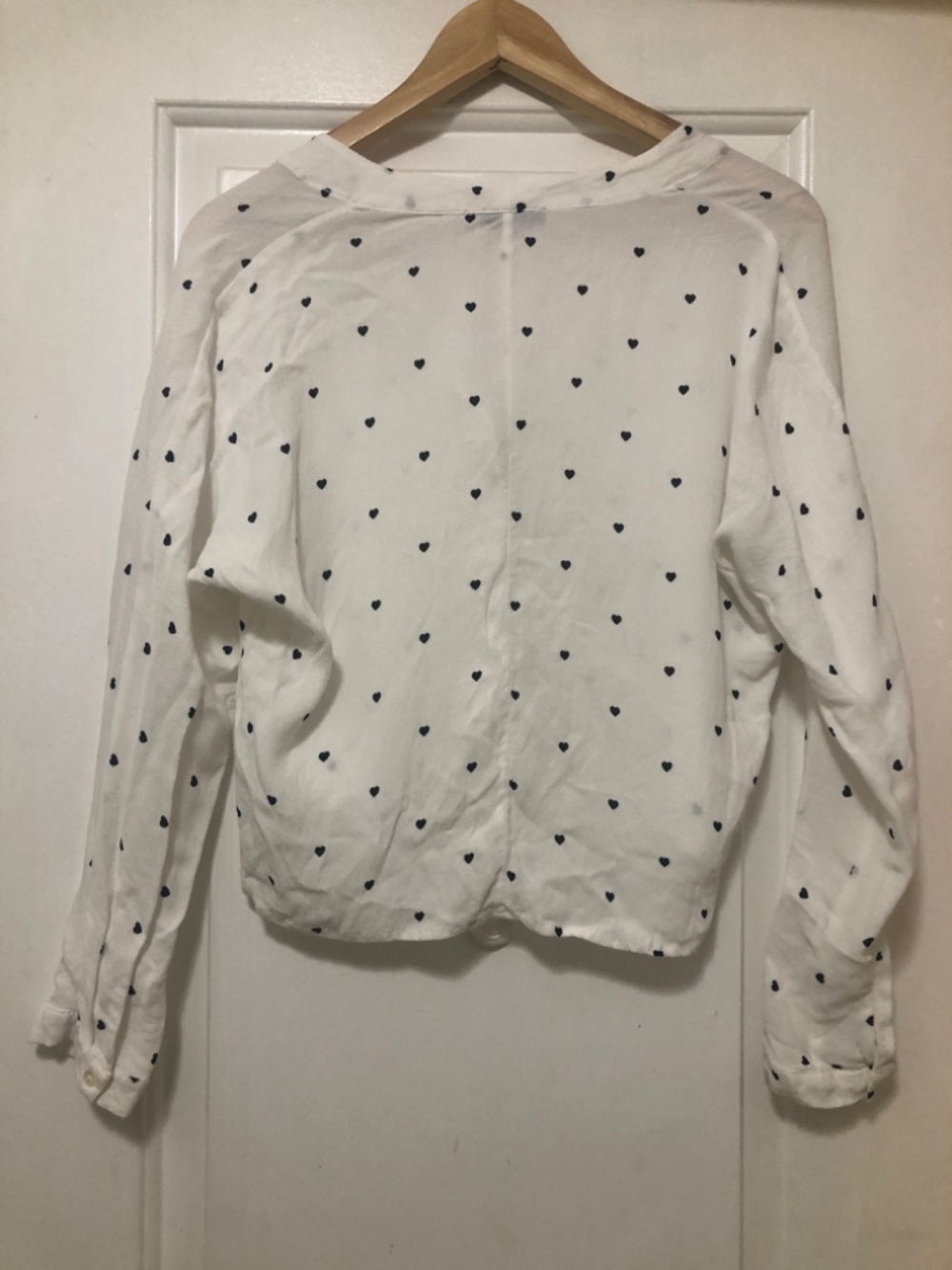 Rails Sloane Heart Blouse Size M - Picture 3 of 6